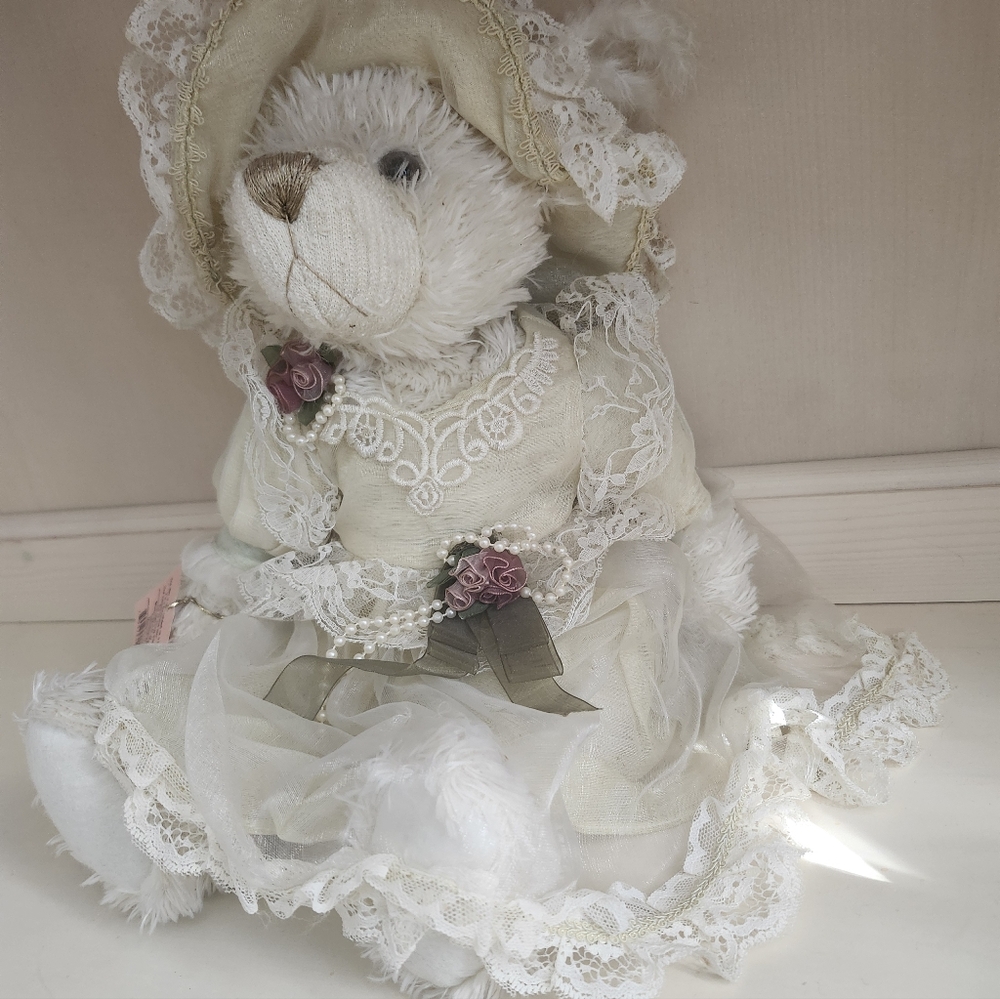 Show-Stoppers "Peppermint " teddy bear doll plush stuffed w/tag 17" - Picture 4 of 11